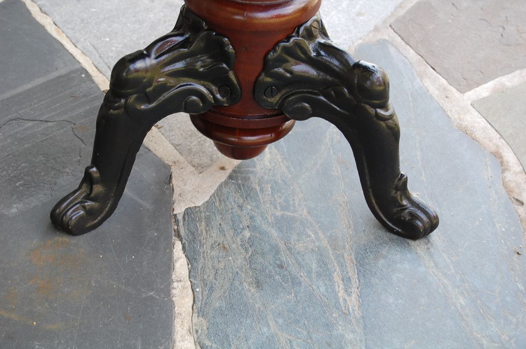 Victorian Empire Style Dated 1872 Organ/Piano Stool Victorian Empire Style Dated 1872 Organ/Piano Stool