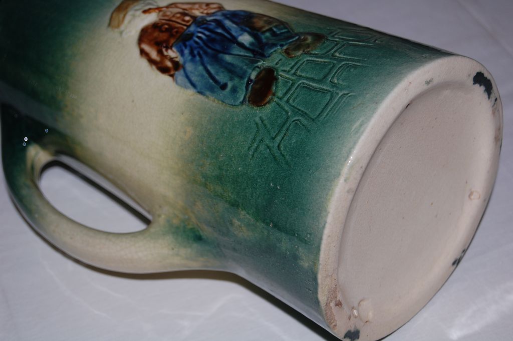 Early 1900's Roseville Dutch Art Pottery Holland Stein Set Early 1900's Roseville Dutch Art Pottery Holland Stein Set