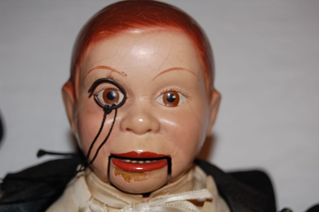 Edgar Bergen Effanbee "Charlie Mc Carthy" 16" Puppet/Dummy Edgar Bergen Effanbee "Charlie Mc Carthy" 16" Puppet/Dummy