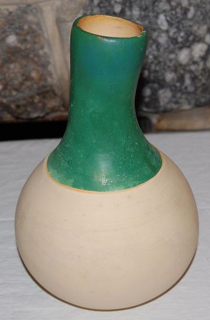 Weller Pottery Ollas Gourd Shaped Water Bottle Weller Pottery Ollas Gourd Shaped Water Bottle