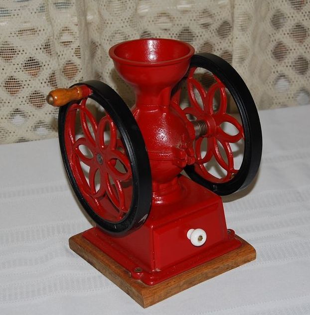 Early 1900's John Wright's Wrightsville, Pa. Cast Iron Coffee Mill Early 1900's John Wright's Wrightsville, Pa. Cast Iron Coffee Mill