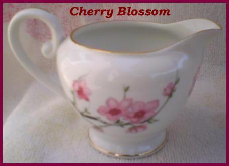 Diamond China Cherry Blossom Creamer Diamond China Cherry Blossom Creamer