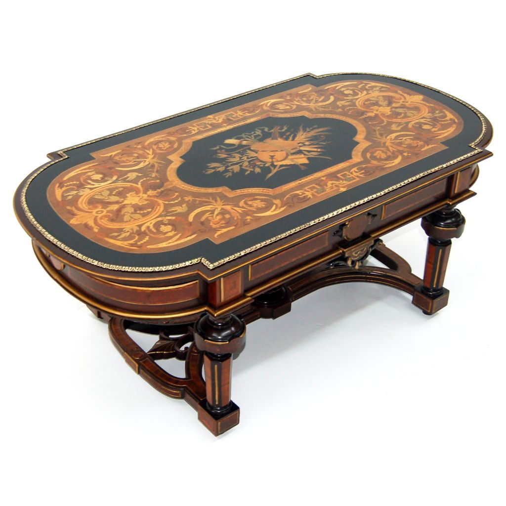 Inlaid Coffee Table Antique