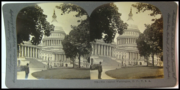 The Capitol, Washington D.C. - Keystone Stereo View The Capitol, Washington D.C. - Keystone Stereo View