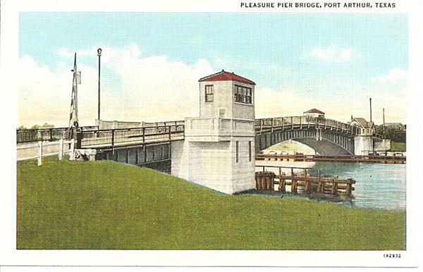 Pleasure Pier Bridge, Port Arthur, Texas Pleasure Pier Bridge, Port Arthur, Texas