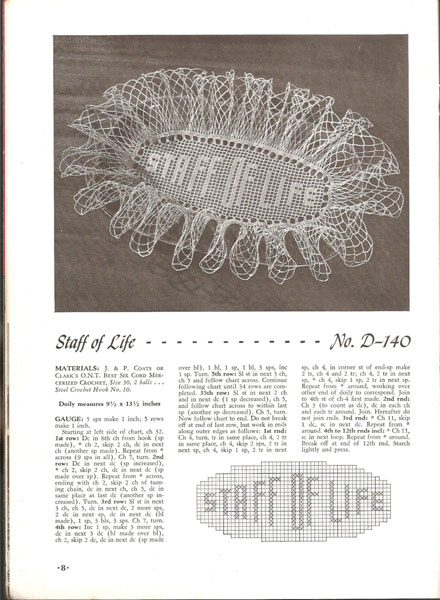 Crochet Booklet of Ruffled Doilies by Clark's O.N.T. Crochet Booklet of Ruffled Doilies by Clark's O.N.T.