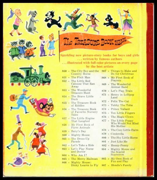 Blondie's Family by Chic Young - Children's Treasure Book Blondie's Family by Chic Young - Children's Treasure Book