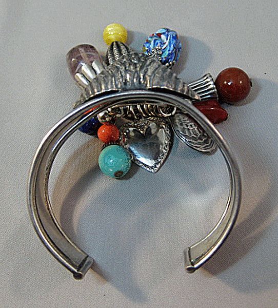 Napier Ram's Head Charm Bracelet Very Hard to Find Napier Ram's Head Charm Bracelet Very Hard to Find