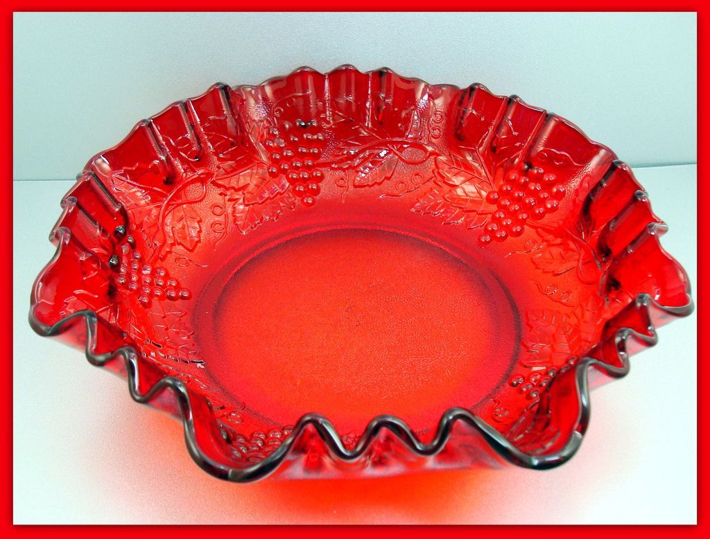 Ruby Imperial Glass Bowl Ruby Imperial Glass Bowl
