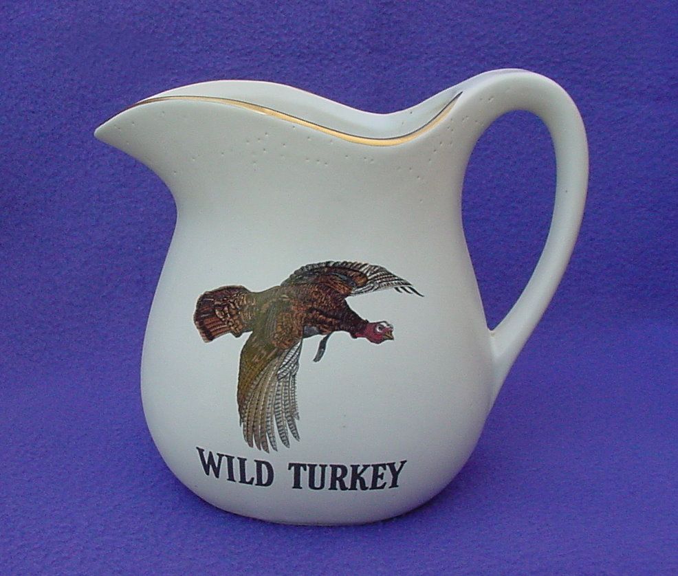 1978 McCoy Wild Turkey Pottery Pitcher 1978 McCoy Wild Turkey Pottery Pitcher