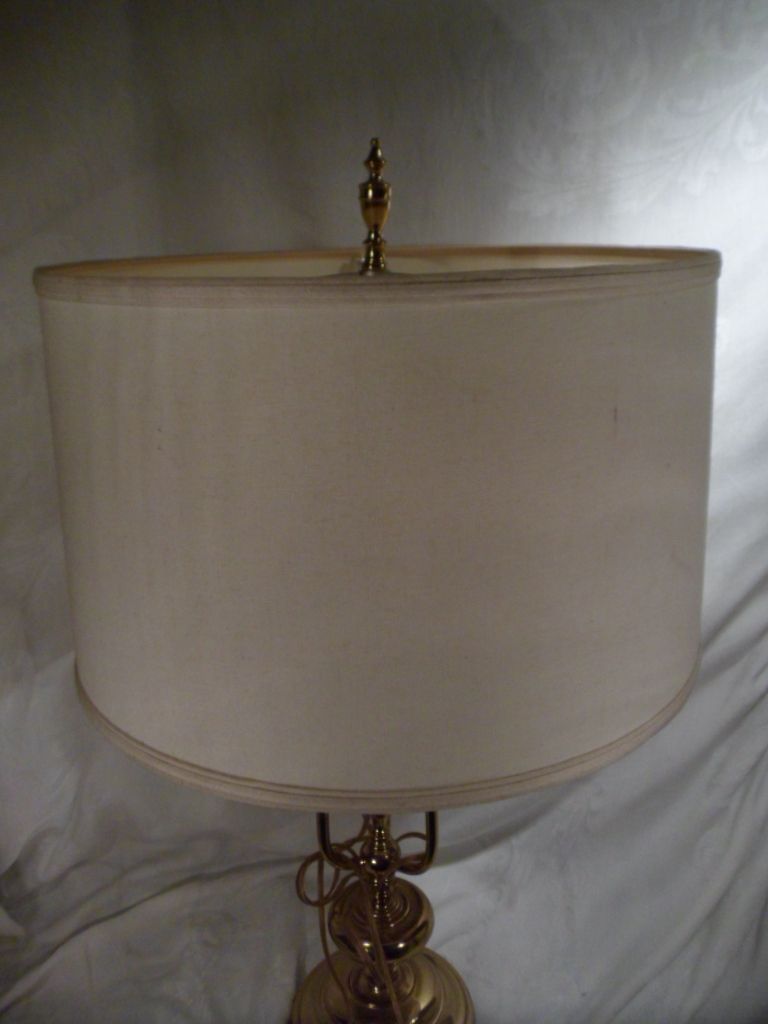 Vintage 3 Bulb Lamp, Stiffle, Brass Vintage 3 Bulb Lamp, Stiffle, Brass