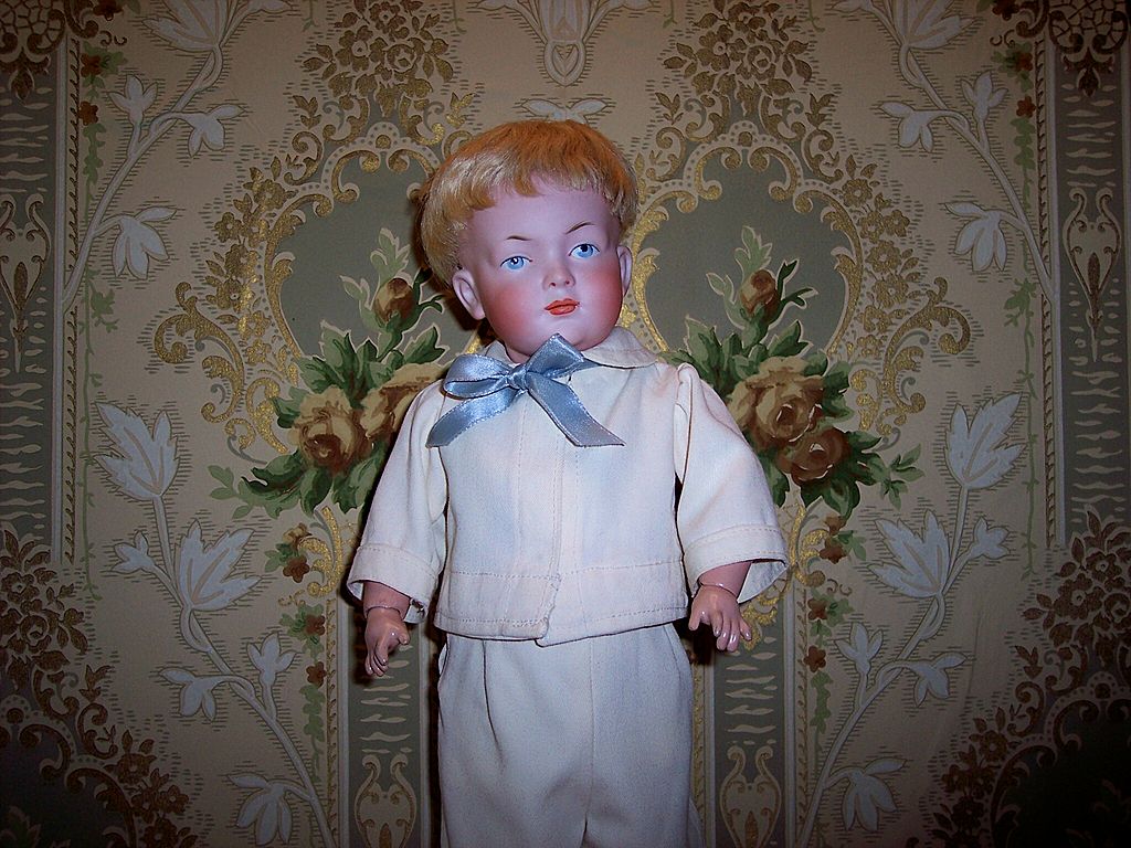 REDUCED PRICE! Charming Antique Kley & Hahn Character Boy - Mold #526! REDUCED PRICE! Charming Antique Kley & Hahn Character Boy - Mold #526!