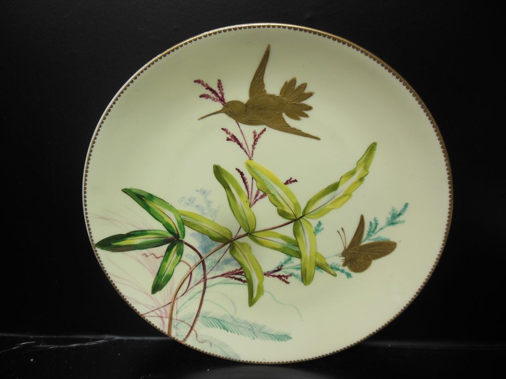 Minton Bouley English Porcelain Set With Hummingbirds Minton Bouley English Porcelain Set With Hummingbirds