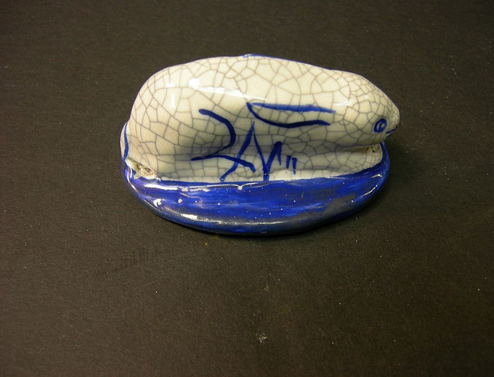 American Art Pottery Rabbit by Dedham American Art Pottery Rabbit by Dedham