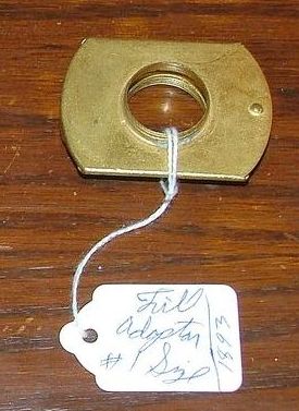 #1 Size Oil Lamp Filler Adapter ! Stamped Pat'd # 497,075. #1 Size Oil Lamp Filler Adapter ! Stamped Pat'd # 497,075.
