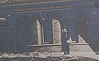 Framed "Philadelphia & Reading Railway" Lebanon,Pa. Passenger Station Photo By "Harpel" Ca. 1905. Framed "Philadelphia & Reading Railway" Lebanon,Pa. Passenger Station Photo By "Harpel" Ca. 1905.