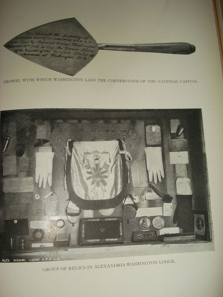 Antique Rare Book Washington The Man and The Mason Antique Rare Book Washington The Man and The Mason