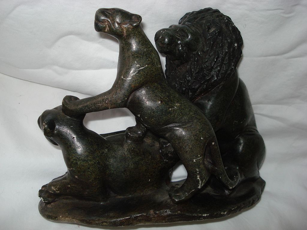 European Stone Carving Of Lions "The Pride" European Stone Carving Of Lions "The Pride"