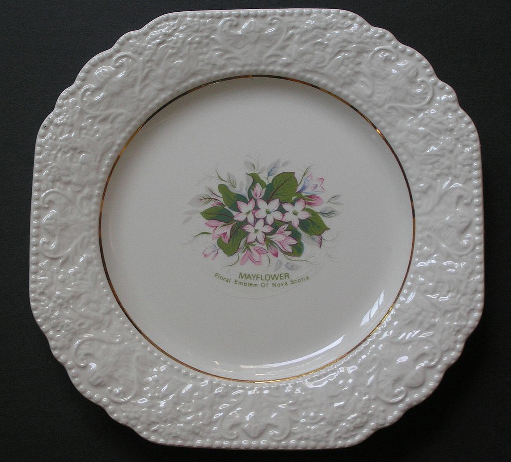 Lord Nelson Pottery Nova Scotia Plate - Mayflower Lord Nelson Pottery Nova Scotia Plate - Mayflower