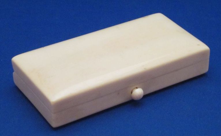 c1850 Ivory & Silver Vermeil French Sewing Set Etui, COMPLETE! c1850 Ivory & Silver Vermeil French Sewing Set Etui, COMPLETE!