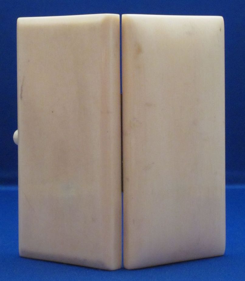 c1850 Ivory & Silver Vermeil French Sewing Set Etui, COMPLETE! c1850 Ivory & Silver Vermeil French Sewing Set Etui, COMPLETE!