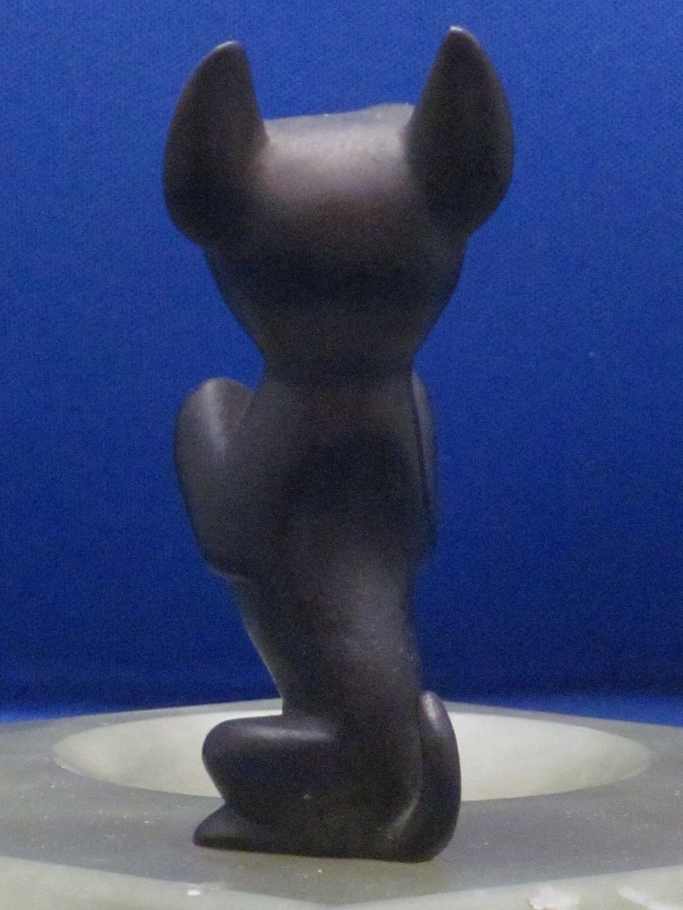 Hagenauer Vienna Bronze Terrier and Green Onyx Vide Poche Hagenauer Vienna Bronze Terrier and Green Onyx Vide Poche