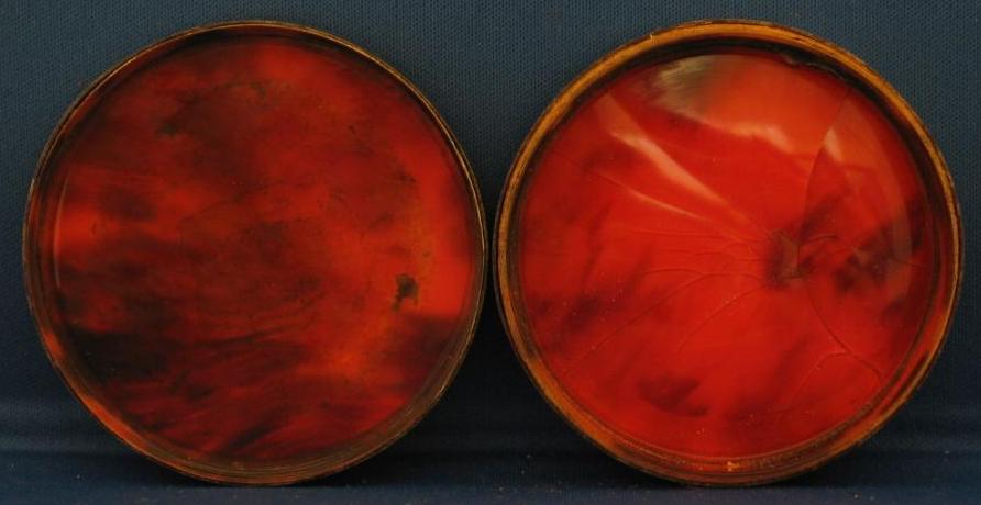 Steel & Tortoiseshell Snuff Box w/ Miniature Sepia Mourning Painting, ca. 1780 Steel & Tortoiseshell Snuff Box w/ Miniature Sepia Mourning Painting, ca. 1780