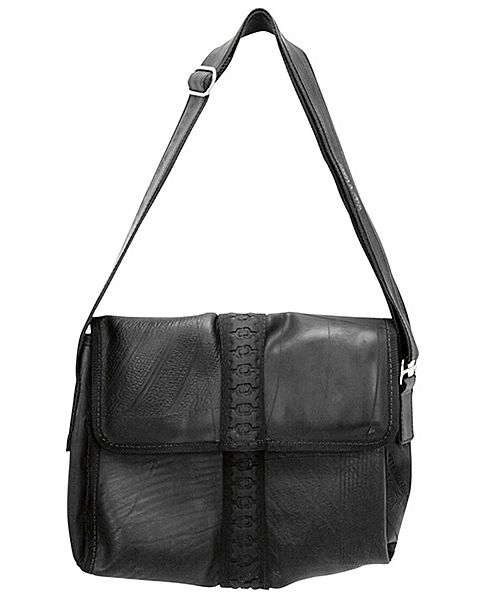 Fair Trade Recycled Tire And Tube Messenger Bag India Fair Trade Recycled Tire And Tube Messenger Bag India