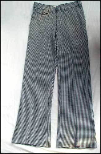 Vintage Mens 1970s Mod Slacks Pants Modified Bell Glen Oaks EXC Vintage Mens 1970s Mod Slacks Pants Modified Bell Glen Oaks EXC