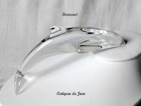 Baccarat French Crystal Dolphin So Elegant Baccarat French Crystal Dolphin So Elegant