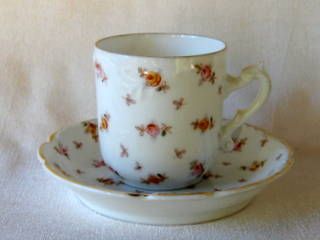 Antique Rosenthal Hand Painted Porcelain Small Tea Cup or Demitasse Antique Rosenthal Hand Painted Porcelain Small Tea Cup or Demitasse