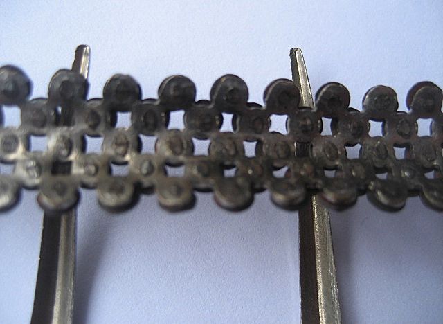 Antique Steel Cut Buckle ~ Victorian Period Antique Steel Cut Buckle ~ Victorian Period