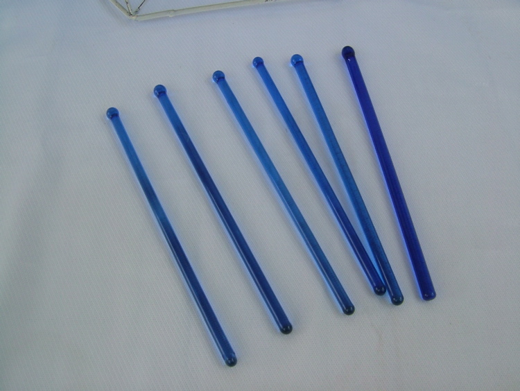 Cobalt Windmill Pattern Glass Set Cobalt Windmill Pattern Glass Set