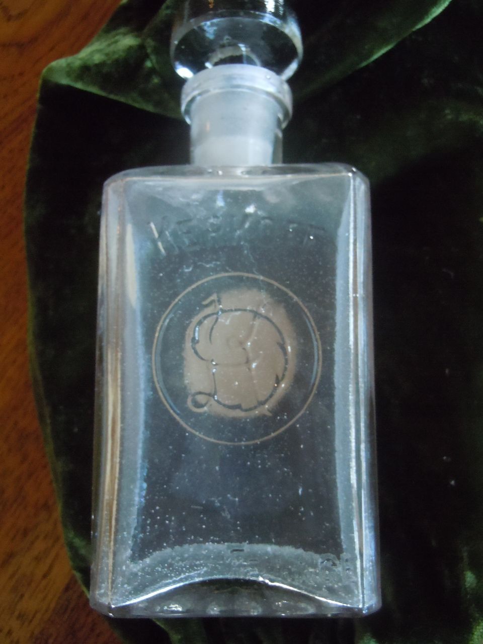 1908 Djer Kiss Kerkoff Parfum Bottle 1908 Djer Kiss Kerkoff Parfum Bottle