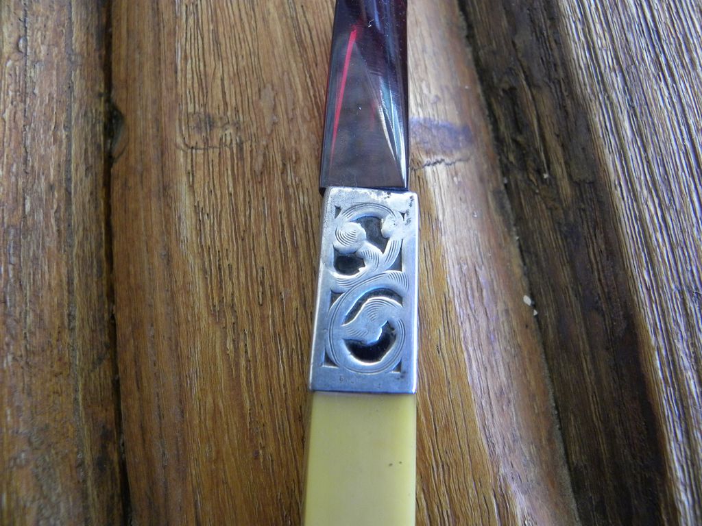 Vintage Sterling and Bakelite Cigarette Holder Vintage Sterling and Bakelite Cigarette Holder