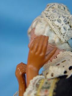 Antique Celluloid H/P Character Lady Doll Antique Celluloid H/P Character Lady Doll