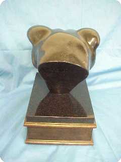 Sculpture Liver Bronze Sculpture Animal Cougar Original Artist Estate PS Lynch Vintage Sculpture Liver Bronze Sculpture Animal Cougar Original Artist Estate PS Lynch Vintage
