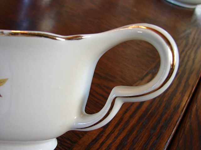 Hall China Jewel Tea Autumn Leaf Gravy Boat Plate NM Free Shipping Hall China Jewel Tea Autumn Leaf Gravy Boat Plate NM Free Shipping