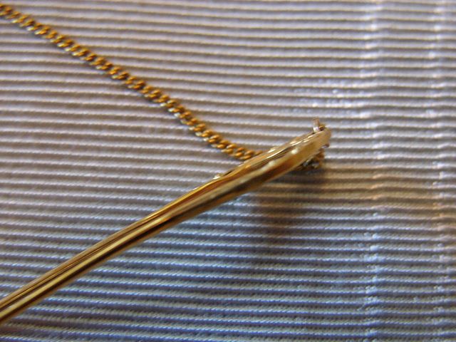 Antique Victorian 10K Gold Hat Hair Pin Chatelaine Ornament Fine Free Shipping Antique Victorian 10K Gold Hat Hair Pin Chatelaine Ornament Fine Free Shipping