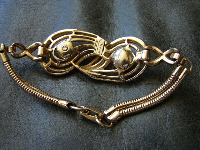 Superb Designer Costume Jewelry Corocraft Designer Bracelet Rhinestone Emerald Cut Baguettes Superb Designer Costume Jewelry Corocraft Designer Bracelet Rhinestone Emerald Cut Baguettes