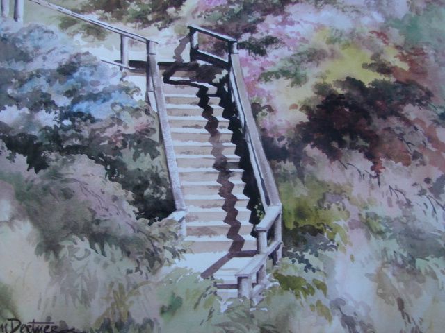 Erin Dertner Limited Edition Print "Our Town" Scarce! Erin Dertner Limited Edition Print "Our Town" Scarce!