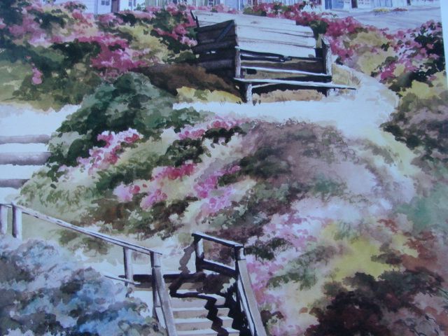 Erin Dertner Limited Edition Print "Our Town" Scarce! Erin Dertner Limited Edition Print "Our Town" Scarce!