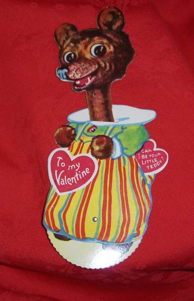 Mechanical Teddy Bear Walker Valentine Mechanical Teddy Bear Walker Valentine