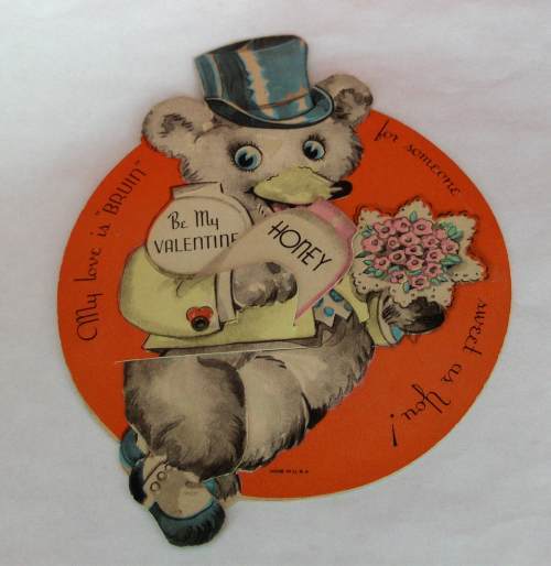 Mechanical Honey Bear Valentine Bruin Mechanical Honey Bear Valentine Bruin