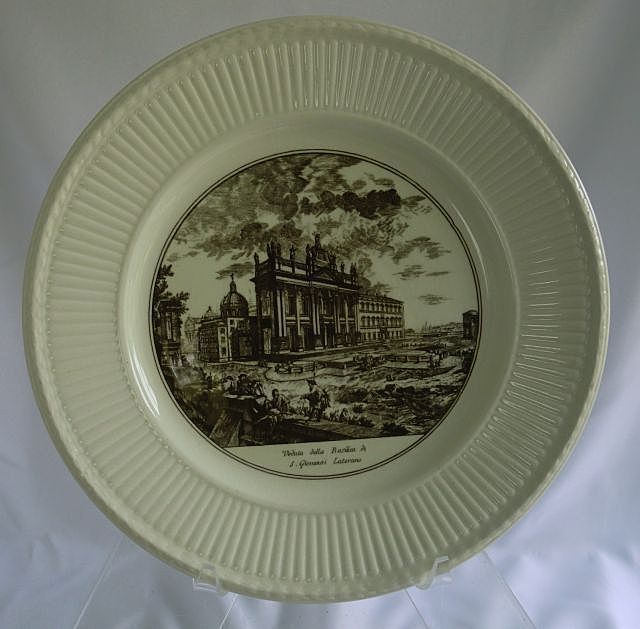 Wedgwood Edme Piranesi Plates Italian Architecture Transferware Set of 4 Wedgwood Edme Piranesi Plates Italian Architecture Transferware Set of 4