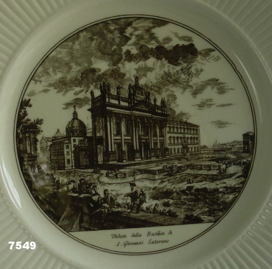 Wedgwood Edme Piranesi Plates Italian Architecture Transferware Set of 4 Wedgwood Edme Piranesi Plates Italian Architecture Transferware Set of 4
