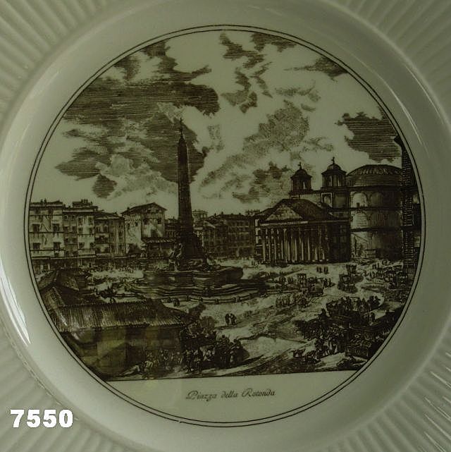 Wedgwood Edme Piranesi Plates Italian Architecture Transferware Set of 4 Wedgwood Edme Piranesi Plates Italian Architecture Transferware Set of 4