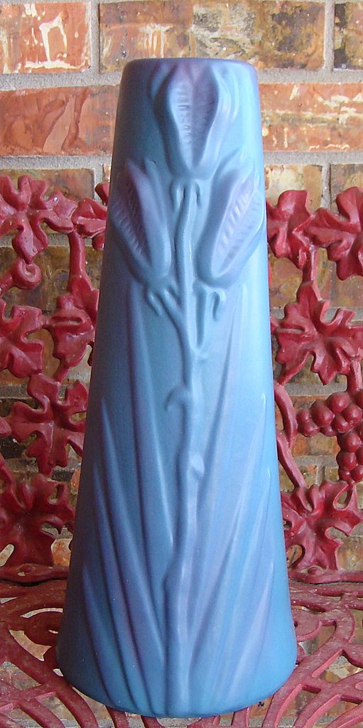 Van Briggle Art Pottery Yucca Floor Vase Van Briggle Art Pottery Yucca Floor Vase