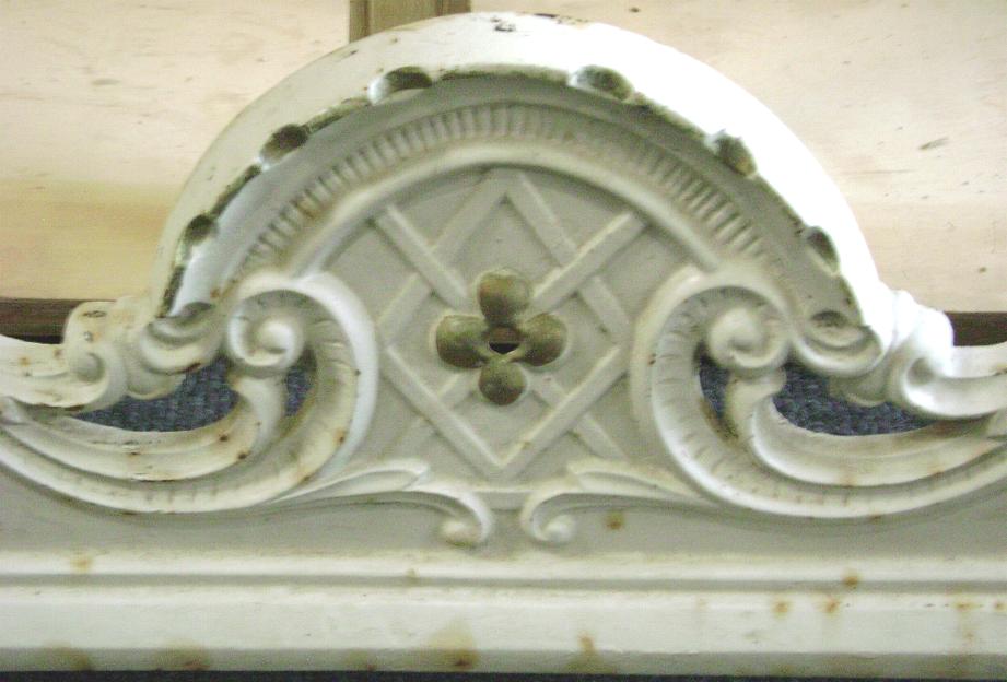 Antique Cast Iron Fireplace Surround & Fender Griffins Cherubs Bulldogs Antique Cast Iron Fireplace Surround & Fender Griffins Cherubs Bulldogs