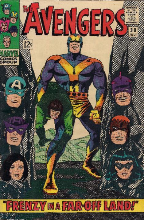 Avengers #30 Silver Age Comic 1966 VG/VG+ 1st Keeper of the Flame Avengers #30 Silver Age Comic 1966 VG/VG+ 1st Keeper of the Flame